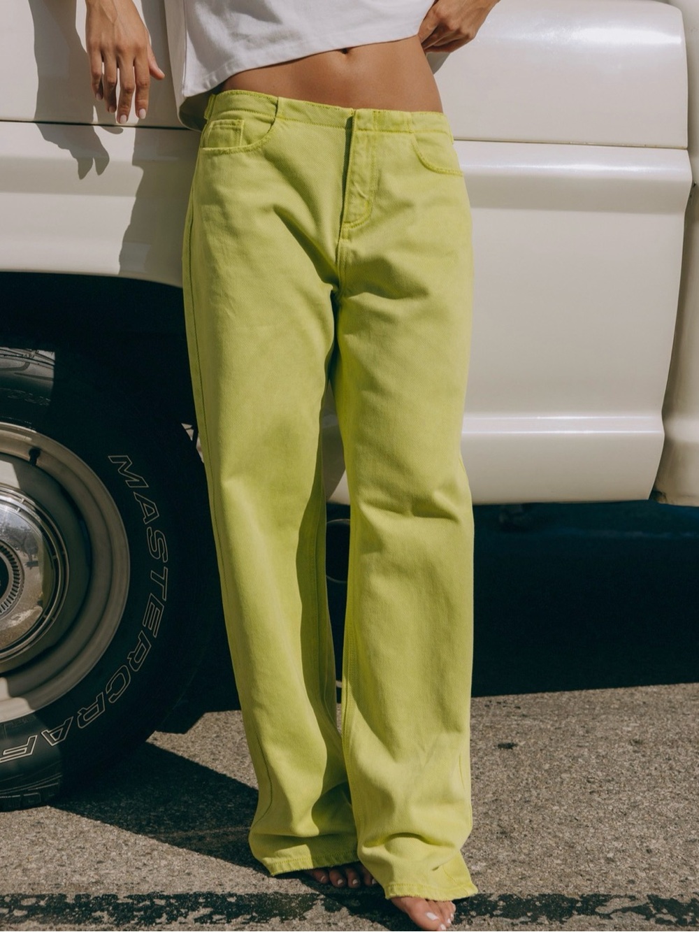 Daily Drills Denim Citron Jeans NWT - Picture 2 of 4
